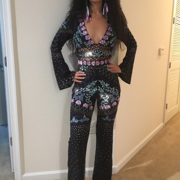 bedazzled jumpsuit